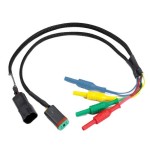 TA205 4-pin large Deutsch DTPXX-4 connector breakout lead