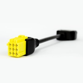 Autocom 9 Pin Hubner Adapter 