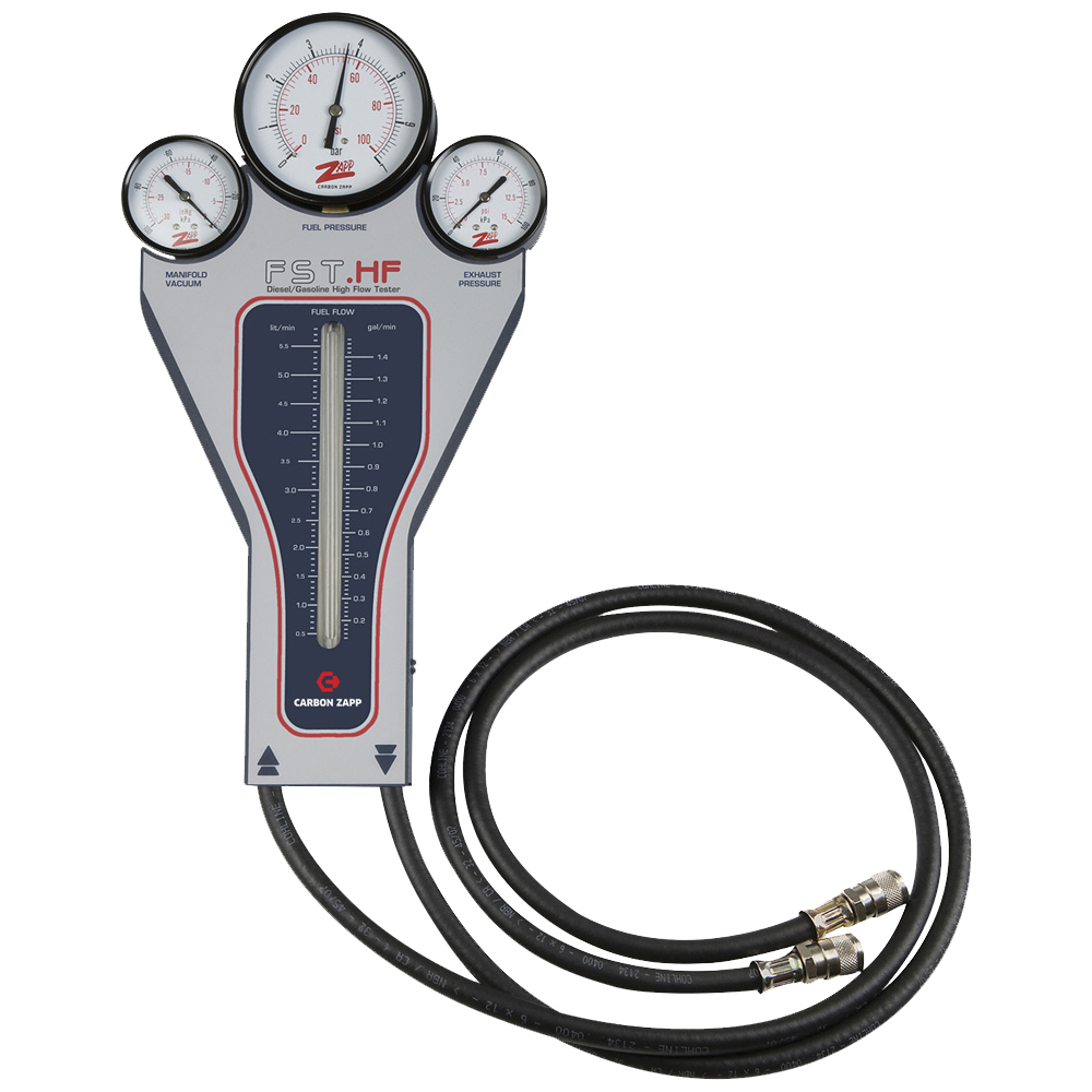 Dynapex Fuel Pressure And Flow Tester DP980T With SURR Connectors – Professional Kit