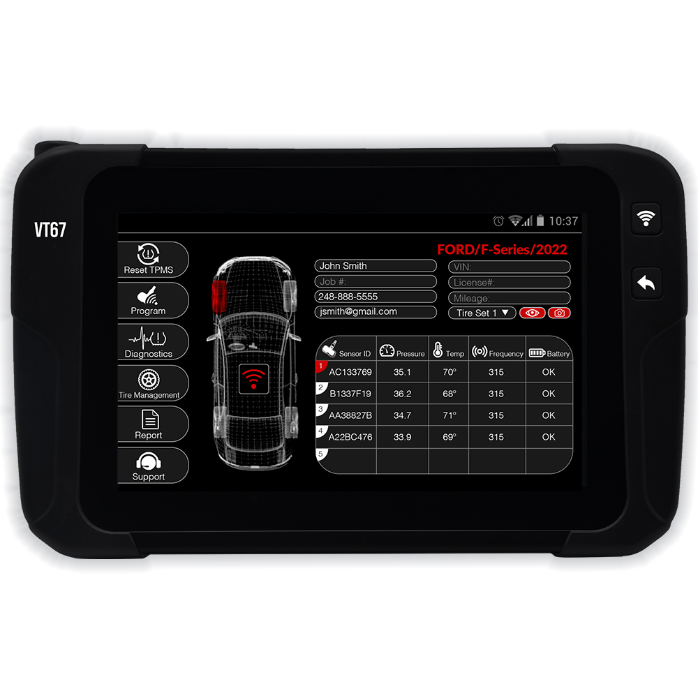 ATEQ VT67 TPMS Tool (Professional Level)