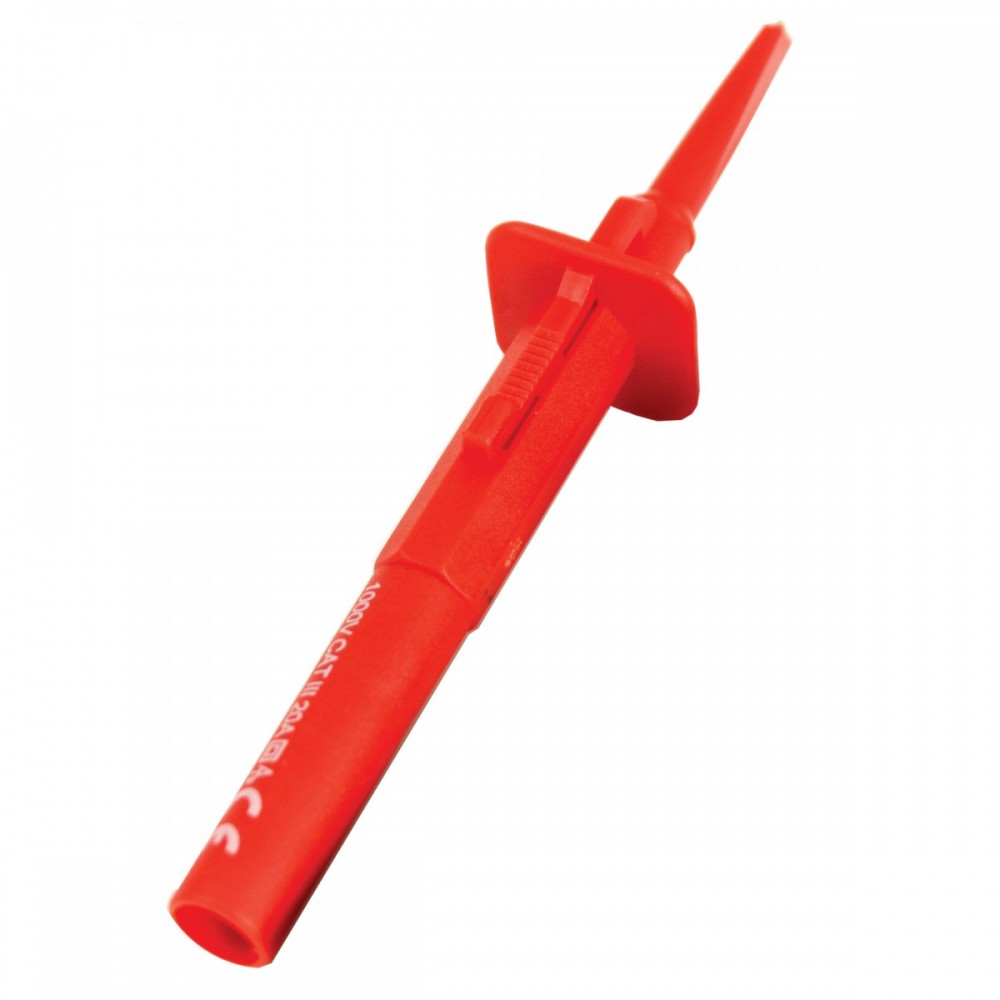 TA090 Pico Sprung hook probe red